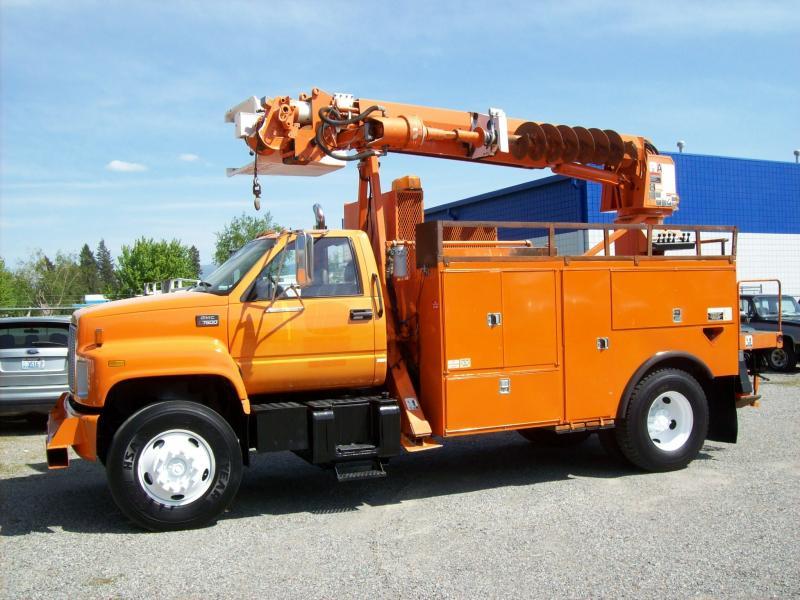 1998 Gmc C7500  Digger Derrick