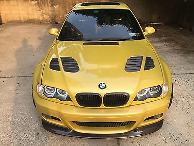 2002 BMW M3  BMW E46 M3 Phoenix yellow 2002