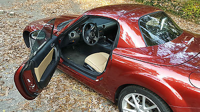 2011 Mazda MX-5 Miata Convertible hard top, heated seats Beautiful like new red with beige interior. Less than 30k miles.
