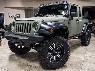 2015 Jeep Wrangler  2015 Jeep Unlimited Willys Wheeler Mopar Pick-Up JK Conversion! 6-Speed Manual $