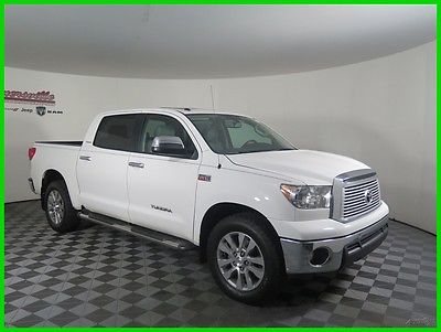 2013 Toyota Tundra Platinum 4x4 V8 Crew Cab Truck Navigation Sunroof 104765 Miles 2013 Toyota Tundra 4WD Crew Cab Heated Leather Seats Backup Camera