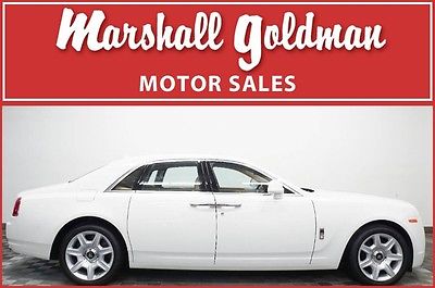 2012 Rolls-Royce Ghost Base Sedan 4-Door 2012 Rolls Royce Ghost English White with Moccasin pano roof, only 3800 miles