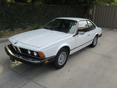 1983 BMW 6-Series 1 family owned 1983 BMW 635CSi 5 SPEED GETRAG GEARBOX, SINGLE FAMILY OWNERSHIP, ORIGINAL PAINT