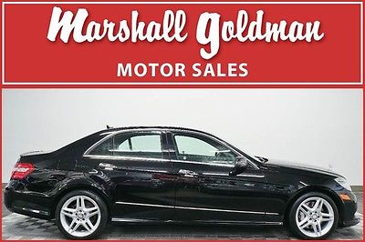 2011 Mercedes-Benz E-Class 4Matic Sedan 4-Door 2011 Mercedes Benz E550 luxury black/black P2 pkg sport package only 88100 miles