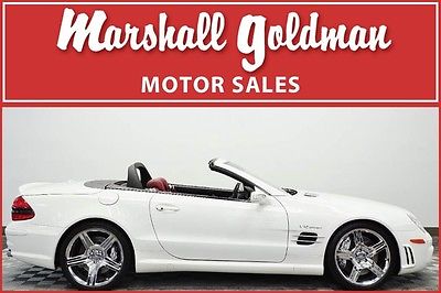 2008 Mercedes-Benz SL-Class Base Convertible 2-Door 2008 Mercedes Benz SL65 Alabaster White with red pano roof 19900 miles