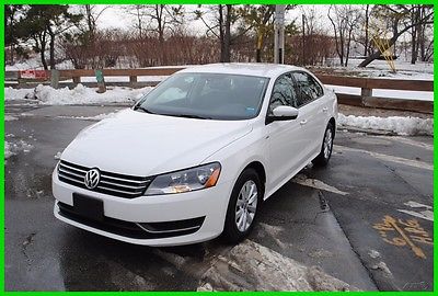 2014 Volkswagen Passat 1.8T Wolfsburg Edition Turbo AT Repairable Rebuildable Salvage Wrecked Runs Drives EZ Project Needs Fix Save Big