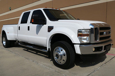 2009 Ford F-450 LARIAT CREW CAB DUALLY LONG BED 4X4 OFF-ROAD 2009 FORD F-450 SD LARIAT CREW CAB DUALLY 6.4L DIESEL 4WD NAVI CAM ROOF 1OWNER