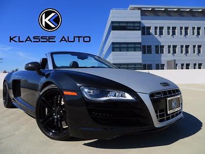 2011 Audi R8 Spyder Convertible 2-Door 2011 Audi R8 5.2 Quattro Spyder 6 Speed Manual Convertible Custom Wrap Ca Car