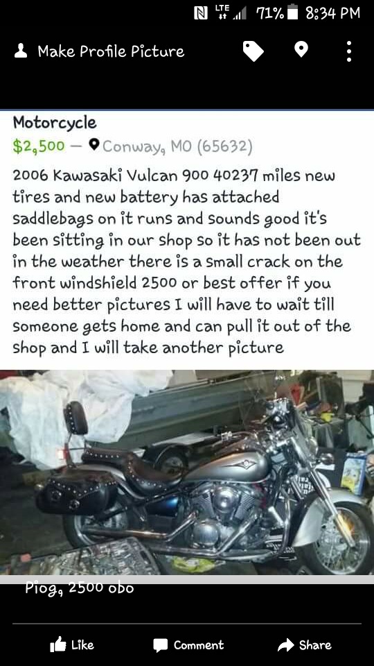 2006 Kawasaki VULCAN 900