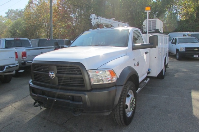 2012 Dodge Ram 5500 Hd Service Crane  Crane Truck