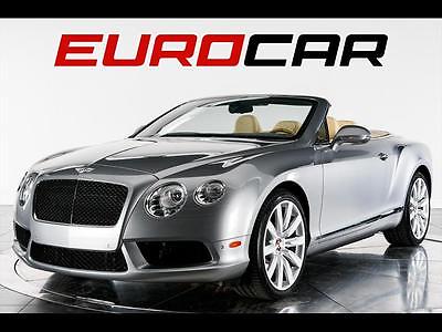 2013 Bentley Continental GT GTC V8 Convertible 2-Door 2013 Bentley Continental GT V8, HIGHLY OPTIONED, STUNNING CONDITION!!