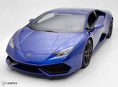 2015 Lamborghini Huracan LP610-4  One Owner - Factory Warranty - Passport Radar - Clear Bra - Low Miles -