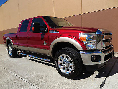 2013 Ford F-250 Lariat CrewCab SWB 4X4 6.7L DIESEL Loaded NICE!!!! 2013 Ford F-250 Lariat CrewCab ShortBed 4X4 6.7L DIESEL Navi Cam Roof One Owner