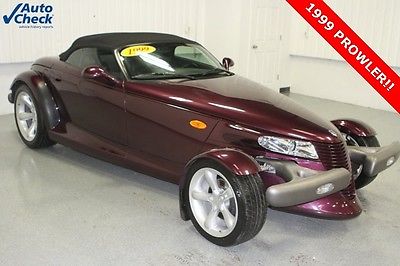 1999 Plymouth Prowler Base Used 99 Plymouth Prowler Convertible 3.5L High Output V-6 Purple Low Miles Clean