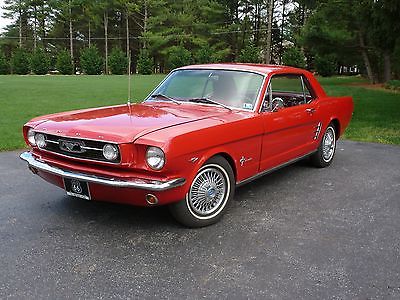 1966 Ford Mustang Coupe 1966 Mustang Coupe, K-Code Engine