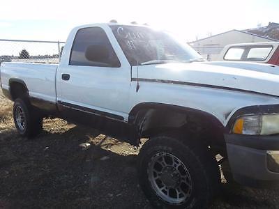 1998 Dodge Ram 2500 Base Standard Cab Pickup 2-Door 1998 Dodge Cummins White Turbo