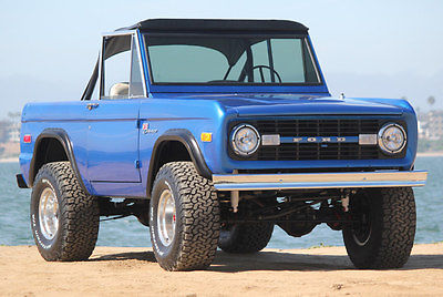 1972 Ford Bronco Sport 1972 Ford Bronco Sport 302 V8 with 3 Speed on 33's LCD Screen and Radio