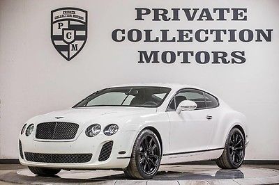 2010 Bentley Continental GT Supersports Coupe 2-Door 2010 Bentley Continental Gt Supersports Pristine Low Miles Clean Carfax