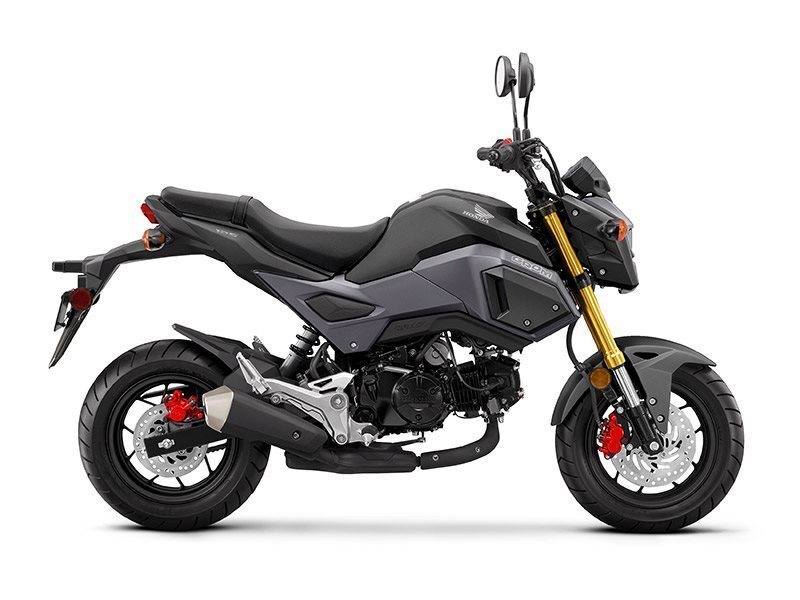 2017 Honda Grom Matte Gray Metallic