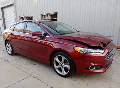 2016 Ford Fusion S Sedan 4-Door, 2.5L I4, Automatic, 4,239 alvage Rebuildable, Appearance Package, Backup Cam, New Parts Included