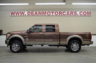 2011 Ford F-250  2011 KING RANCH 6.7L DIESEL 4X4 NAVIGATION SUNROOF SWB ALL STOCK 149K MILES CREW