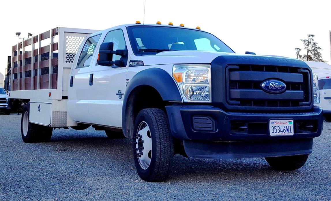 2015 Ford F550 Sd  Stake Bed
