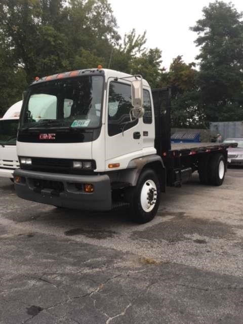 2008 Isuzu Ftr  Flatbed Truck