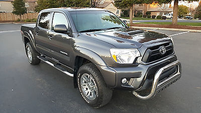 2015 Toyota Tacoma Pre Runner V6 SR5 TSS Double Cab Pickup 4-Door 2015 TOYOTA TACOMA PRE RUNNER V6 SR5 TSS DOUBLE CAB, ONLY 13K MI, TONNEAU COVER!