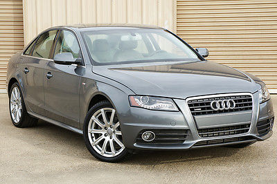 2012 Audi A4 Base Sedan 4-Door 2012 AUDI A4 QUATTRO AWD S LINE TURBO - 11 13 S4 A5 S5 - BMW 130i 330i 530i