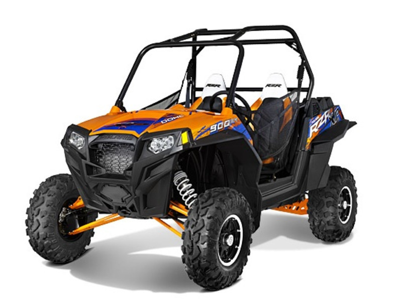 2013 Polaris RZR XP 900 EPS Orange Madness and Blue L