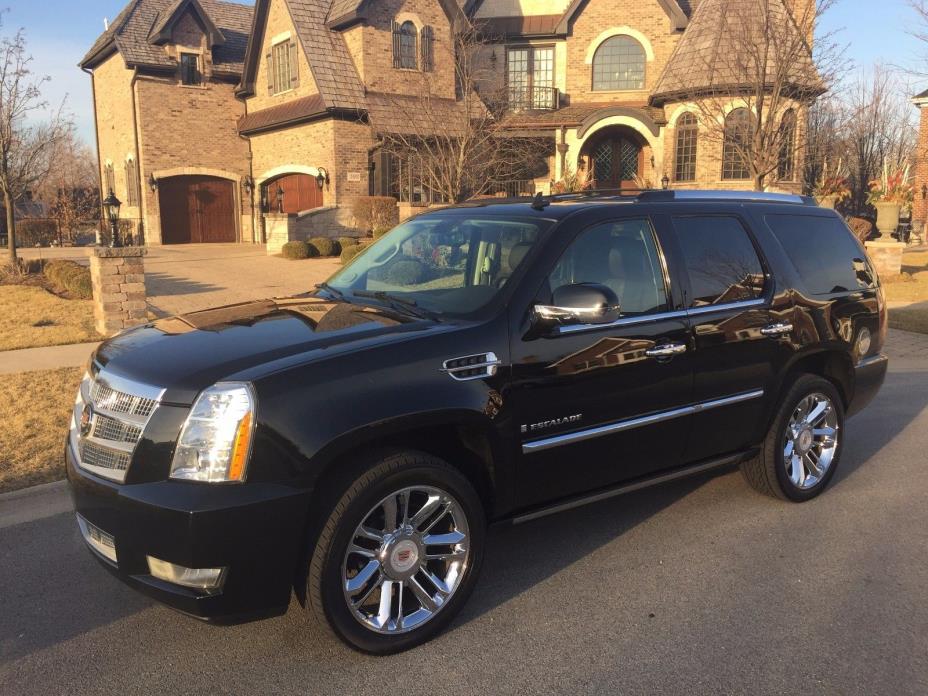 2008 Cadillac Escalade Platinum Edition 2008 CADILLAC ESCALADE PLATINUM EDITION /1500 K40 RADAR , DEALER MAINTAINED