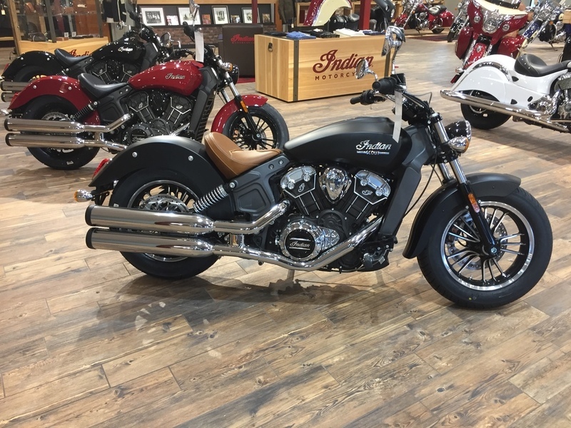 2016 Indian Scout Thunder Black Smoke