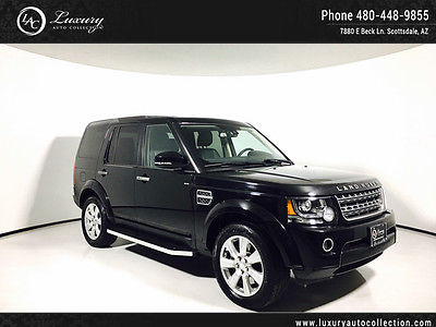 2016 Land Rover LR4  HSE Package Pano Roof Navigation 7 Passenger 14 15