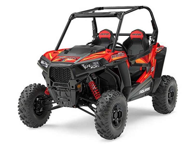 2017 Polaris RZR S 1000 EPS Indy Red