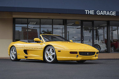1997 Ferrari 355 Spider 1997 Ferrari F355 Spider,6 Spd ManTrans,Pwr Top,Rear Challenge Grill,15K Service