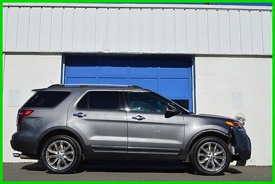 2014 Ford Explorer XLT 4WD 4X4 Heated Leather Nav Rear Cam Sync More+ Repairable Rebuildable Salvage Runs Great Project Builder Fixer Easy Fix Save