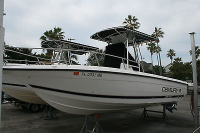 23FT CENTURY CC T-TOP 2001  SX225 YAMAHA OX66 SALTWATER SERIES ,FUEL INJECTION