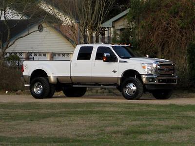 2011 Ford F-450 Lariat F-450 CREW CAB DUALLY (LARIAT) LIFTED! MANY UPGRADES... NAVI. ROOF. LIKE F-350