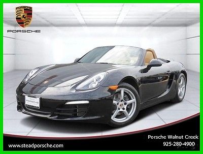 2015 Porsche Boxster Base Convertible 2-Door 2015 Used Certified 2.7L H6 24V Automatic RWD Convertible Premium