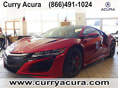 2017 Acura NSX  NEW 2017 Acura NSX in Valencia Red Pearl - Available for Immediately Delivery!