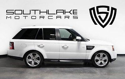 2012 Land Rover Range Rover Sport  12 LR Range Rover Sport Luxury-Fuji White/Ivory-Luxury Interior Pkg-Clean Carfax