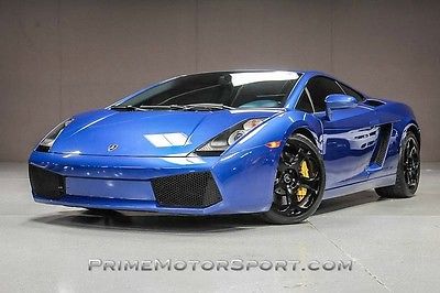 2004 Lamborghini Gallardo Base Coupe 2-Door 2004 LAMBORGHINI GALLARDO EGEAR NAVIGATION REAR CAMERA ONLY 17K MI