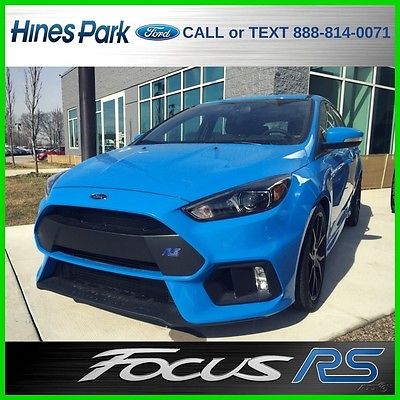 2017 Ford Focus RS Hatchback Premium - Nitrous Blue 2017 New Turbo 2.3L I4 16V Manual AWD Hatchback Premium