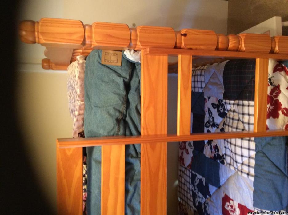 Two sets of bunk beds can be sold separately, 3