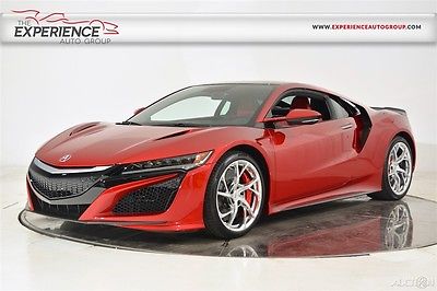 2017 Acura NSX  Carbon Ceramic Brakes Carbon Fiber Exterior Roof Engine Cover Pearl Technology