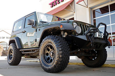 2009 Jeep Wrangler Rubicon Sport Utility 2-Door 2009 Jeep Wrangler Rubicon Custom 4x4, 1-Owner, Only 19k Miles, Custom Wheels!