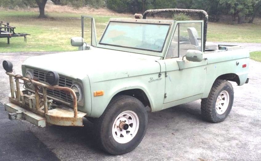 1974 Ford Bronco  1974 Ford Bronco Restoration Project Texas Truck