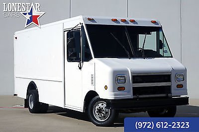 2003 Ford Econoline Commercial Chassis DRW Step Van 2003 White Step Van!