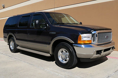 2000 Ford Excursion LIMITED SUV 7.3L POWER STROKE DIESEL RWD 2000 FORD EXCURSION LIMITED SUV 7.3L POWER STROKE DIESEL RWD 3RD ROW SEAT 1OWNER