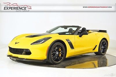 2016 Chevrolet Corvette Convertible C7R Special Edition Automatic Performance Brembo Racing Competition Seats Suede Carbon Fiber Heated Ventilated